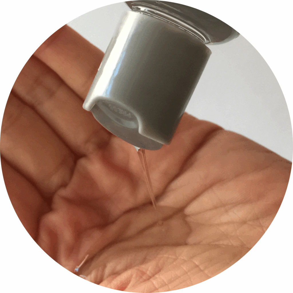 GUNOIL Siliconeの中身の液体イメージ